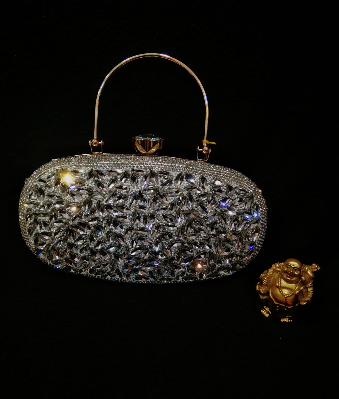 Bag White Stone & Pearl Work 3(02.09.25)