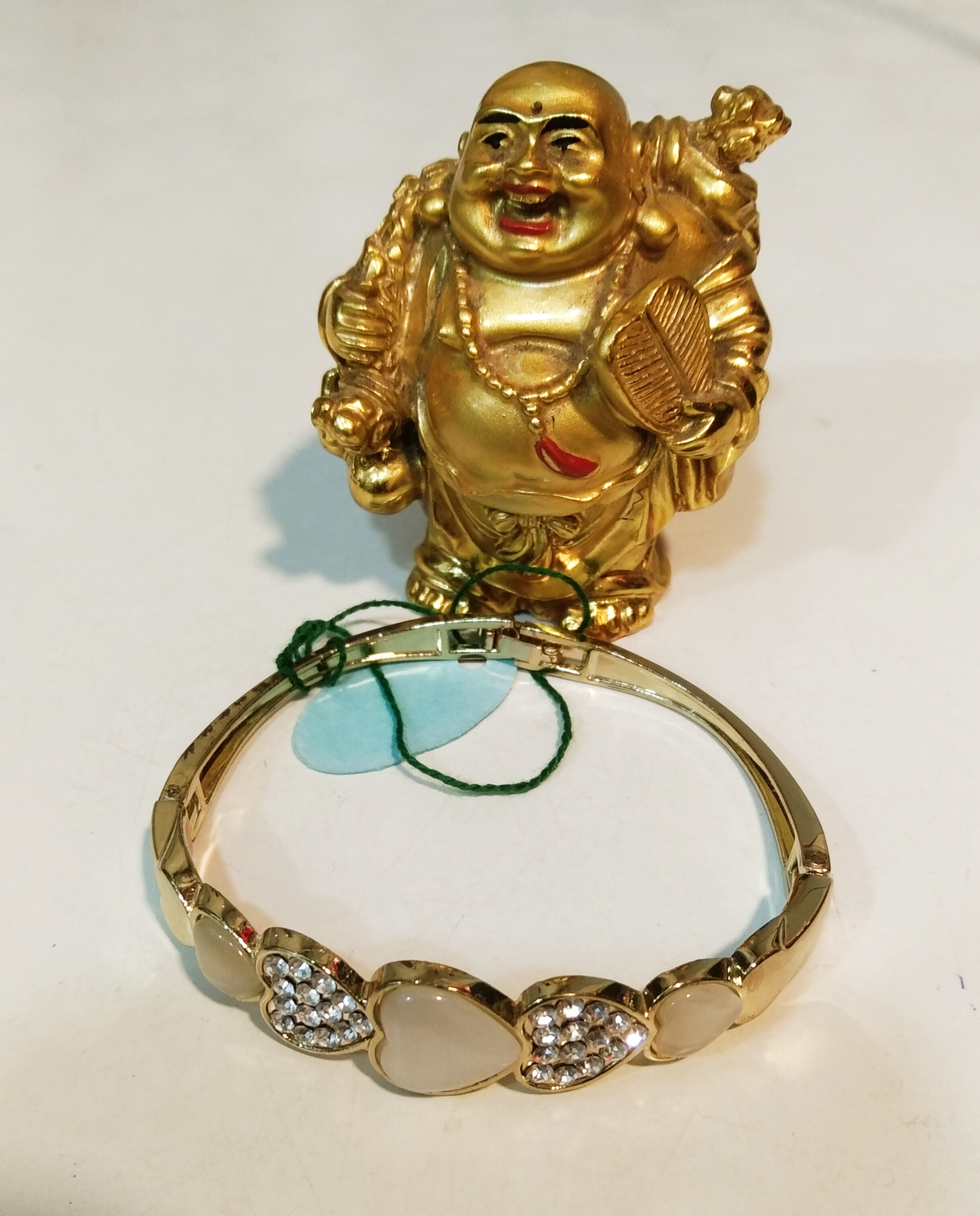 Breslet Golden & White Stone Work 19(12.04.24)